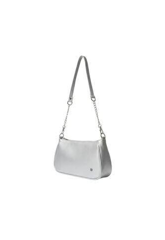 Bolso De Hombro Cartera Mujer Dama Karla Chacon Romy Plata KARLA CHACON