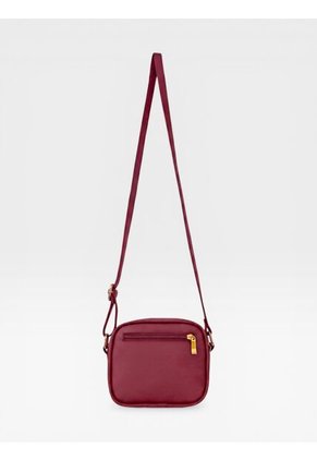 Bolso Manos Libres De Dama Mujer Karla Chacon Sade Vino