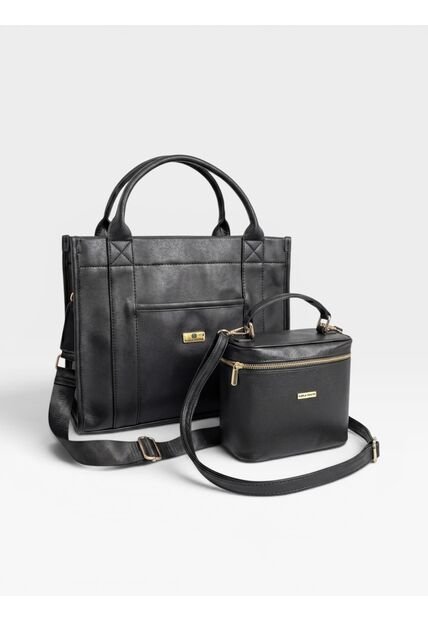 Set Dos Piezas Combo Bolso Tote Grande + Mediano Karla Chacon