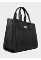 Bolso Mochila Dama Cartera Mujer Doble Función Mona Negro de KARLA CHACON