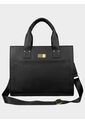 Bolso Mochila Dama Cartera Mujer Doble Función Mona Negro de KARLA CHACON