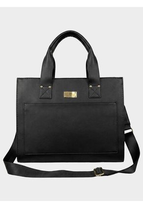 Bolso Mochila Dama Cartera Mujer Doble Función Mona Negro