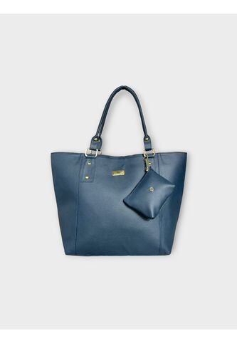 Bolso Tote Cartera Dama Cartera Mujer Karla Chacon Mila Azul KARLA CHACON