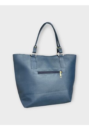 Bolso Tote Cartera Dama Cartera Mujer Karla Chacon Mila Azul