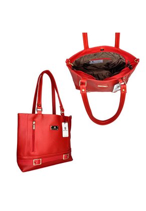 Bolso Cartera Mujer Dama Karla Chacon Gigi Rojo