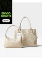 Set De Tres Piezas Combo Tote + Manos Libres + Monedero Karla Chacon de KARLA CHACON