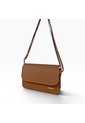 Bolso Manos Libres Casual Karla Chacon Nova Miel de KARLA CHACON