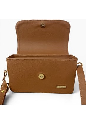 Bolso Manos Libres Casual Karla Chacon Nova Miel