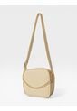 Bolso Manos Libres De Dama Mujer Karla Chacon Sade Beige de KARLA CHACON