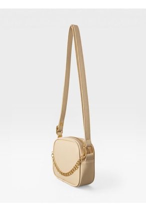 Bolso Manos Libres De Dama Mujer Karla Chacon Sade Beige