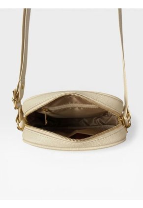 Bolso Manos Libres De Dama Mujer Karla Chacon Sade Beige