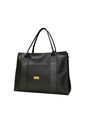 Bolso Tote Sport De Lona Para Mujer Karla Chacon Laura Negro de KARLA CHACON