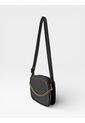 Bolso Bandolera Manos Libres De Dama Mujer Karla Chacon Sade Negro de KARLA CHACON