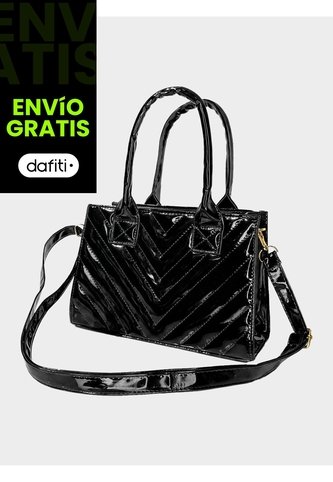 Bolso Cartera Mujer Dama Karla Chacon Issa Negro KARLA CHACON
