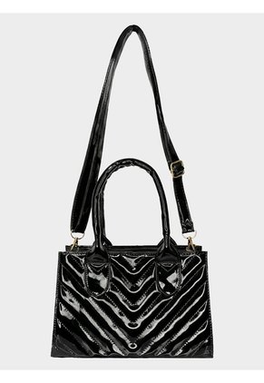 Bolso Cartera Mujer Dama Karla Chacon Issa Negro