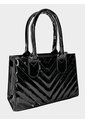 Bolso Cartera Mujer Dama Karla Chacon Issa Negro de KARLA CHACON