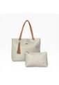 Bolso Dama Cartera Mujer Karla Chacon Gady Beige de KARLA CHACON