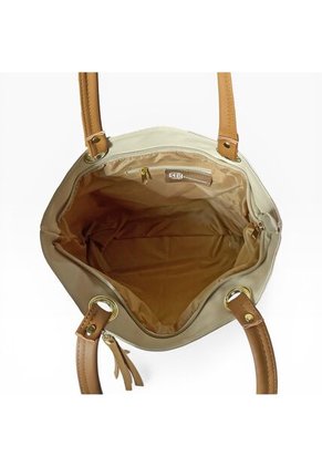 Bolso Dama Cartera Mujer Karla Chacon Gady Beige