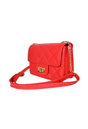 Bolso Satchel Manos Libres Bandolera De Dama Mujer Karla Chacon Sanz Rojo