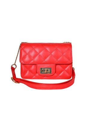 Bolso Satchel Manos Libres Bandolera De Dama Mujer Karla Chacon Sanz Rojo
