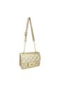 Bolso Manos Libres Satchel De Dama Bandolera Mujer Karla Chacon Sanz Dorado de KARLA CHACON