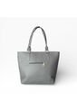 Set De Bolsos Para Mujer Bolso Tote Mila + Bolso Manos Libres Nova + Monedero Karla Chacon Gris de KARLA CHACON