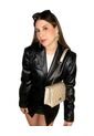 Bolso Manos Libres Satchel De Dama Bandolera Mujer Karla Chacon Sanz Dorado de KARLA CHACON