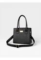 Bolso Cartera Doble Funcion De Dama Mujer Con Strap Desmontable Karla Chacon Jess Negro de KARLA CHACON