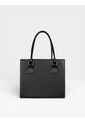 Bolso Cartera Doble Funcion De Dama Mujer Con Strap Desmontable Karla Chacon Jess Negro de KARLA CHACON