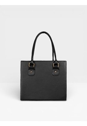 Bolso Cartera Doble Funcion De Dama Mujer Con Strap Desmontable Karla Chacon Jess Negro
