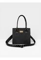 Bolso Cartera Doble Funcion De Dama Mujer Con Strap Desmontable Karla Chacon Jess Negro de KARLA CHACON