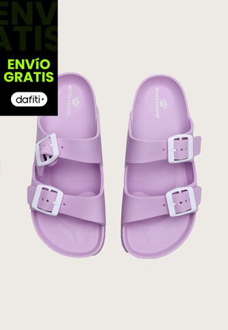 Sandalias Lifestyle Plataforma KEDDO Lila Keddo