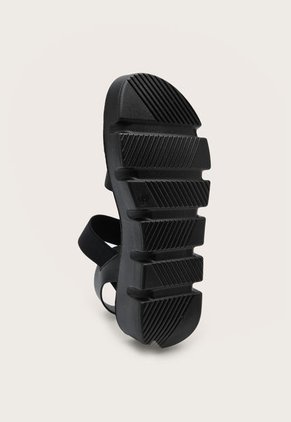 Sandalia Plataforma Negro Keddo