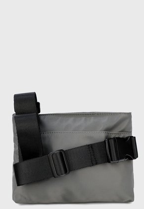 Bolso Manos Libres Gris-Negro Keddo