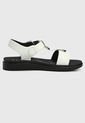 Sandalia Blanco-Negro Keddo de Keddo
