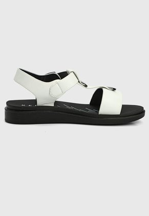 Sandalia Blanco-Negro Keddo