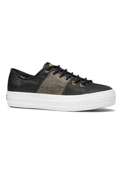 keds triple up metallic twill