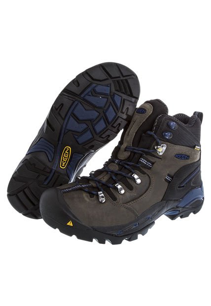 Bota Outdoor KEEN Pittsburgh Gris-Azul - Compra Ahora | Dafiti Colombia
