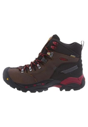 Bota Outdoor KEEN Con Punta De Seguridad Dielectricas Café-Negro