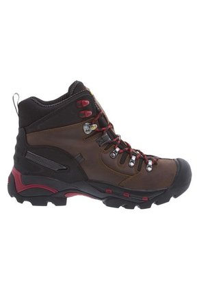 Bota Outdoor KEEN Con Punta De Seguridad Dielectricas Café-Negro