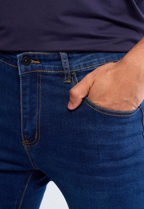 Jean KENNETH COLE Slim Fit Índigo Medio