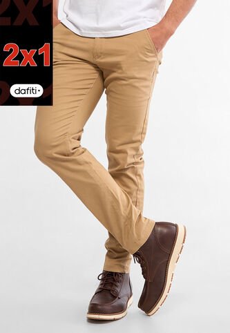 Pantalón KENNETH COLE Slim Fit Caqui Kenneth Cole