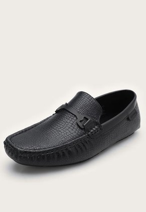 Mocasín Negro KENNETH COLE Dasher Crocco