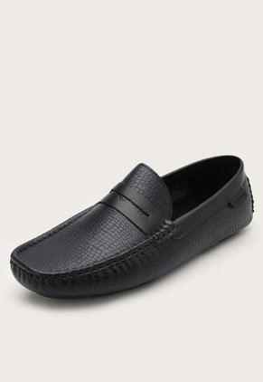 Mocasín Negro KENNETH COLE Greggo Crocco Driver