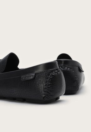 Mocasín Negro KENNETH COLE Greggo Crocco Driver