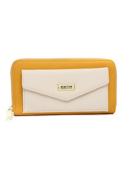 Billetera Mostaza-Beige KENNETH COLE Milan