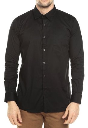Camisa Negra Kenneth Cole