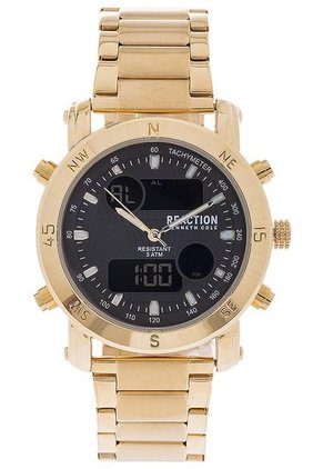 Reloj Dorado-Negro KENNETH COLE REACTION