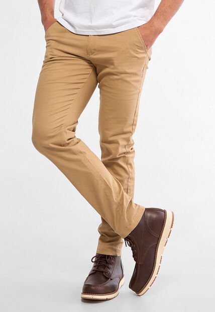 Pantalón KENNETH COLE Slim Fit Caqui