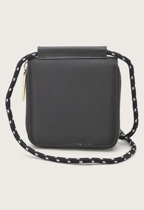 Bolso Manos Libres Negro-Blanco KENNETH COLE Cleo